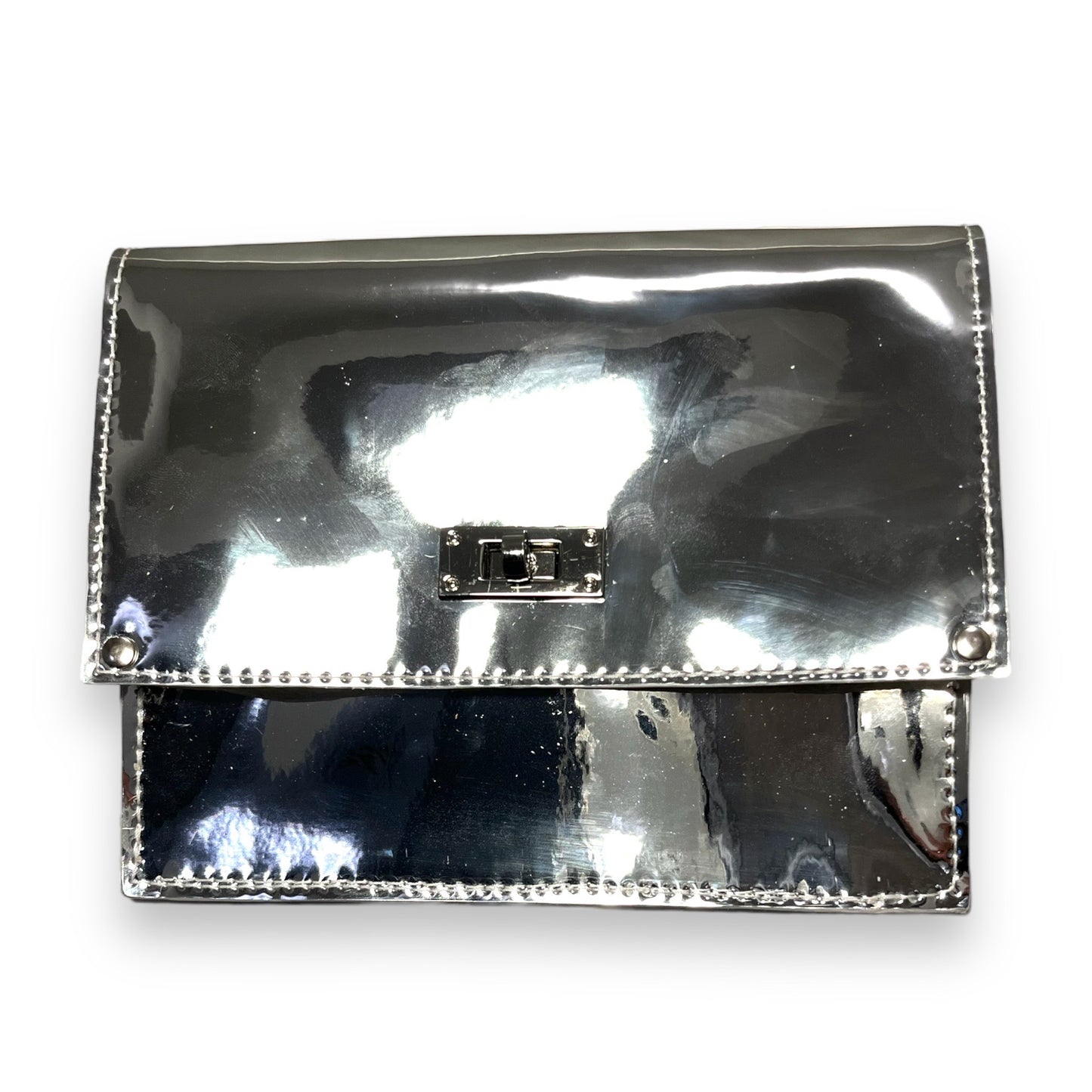 Chrome Box Purse