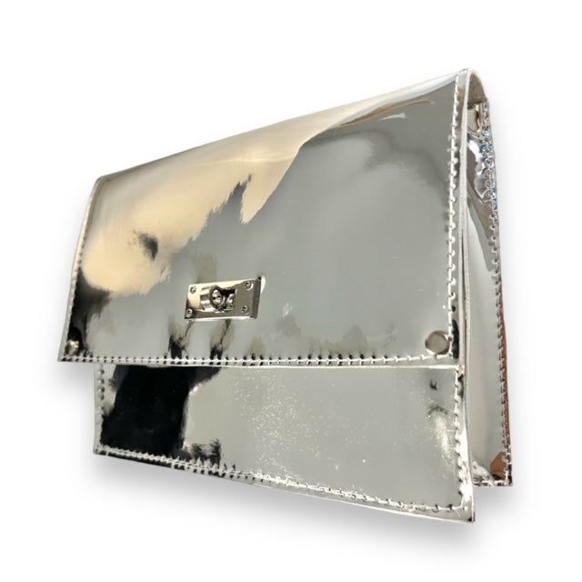 Chrome Box Purse