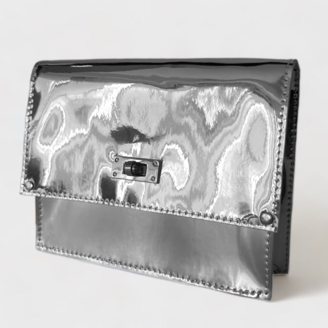 Chrome Box Purse