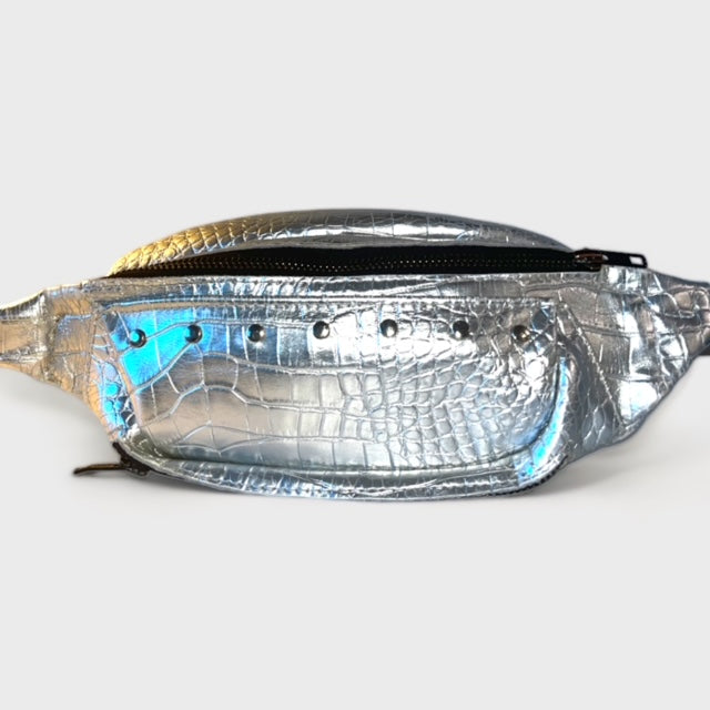 Retro Black Fanny Pack